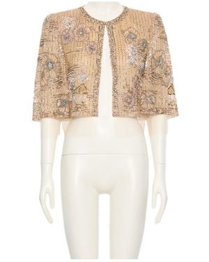 Valentino Crew Neck Jacket - White