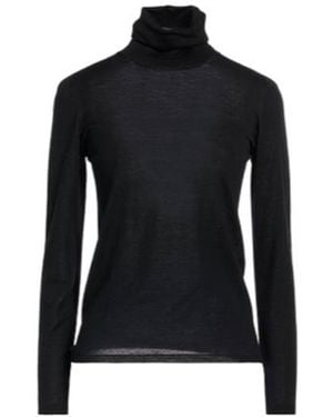 Max Mara Knitted High-Neck Sweater - Black