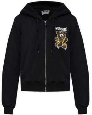 Moschino Long-Sleeved Sweatshirt - Black