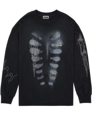 AVAVAV X-Ray Handwriting Long Sleeve - Blue