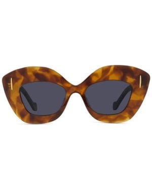 Loewe Cat-Eye Frame Sunglasses - White