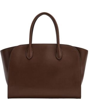 The Row Large Handbag - Brown