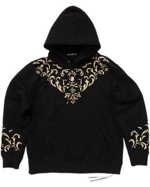 Mastermind Japan Mw25S15-Sw031- Ornament Hoodie - Black