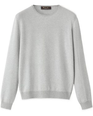 Loro Piana Sergio Crewneck - Gray
