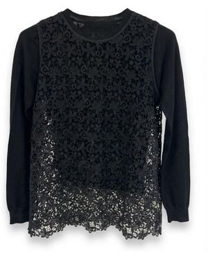 Max Mara Long-Sleeved Top - Black