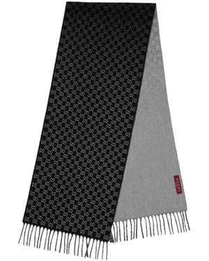 Gucci Color Block Scarf - Black