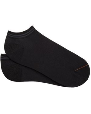 ZEGNA Cotton Blend Socks - Black