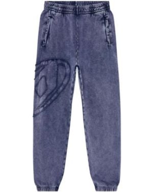 DIESEL P Marky Den Logo Joggers - Blue