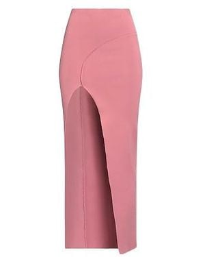 Rick Owens Slim-Fit Solid Skirt - Pink