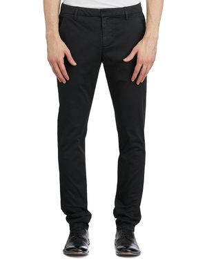 Dondup Belt Loop Casual Trousers - Black