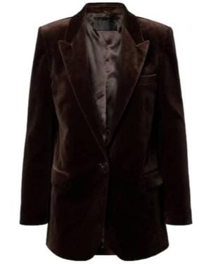 Nili Lotan Button-Down Blazer - Black