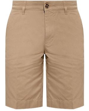 Versace Knee-Length Bermuda Shorts - Natural