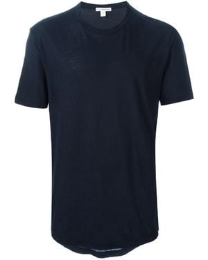 James Perse Clear Jersey Crewneck T-Shirt - Black