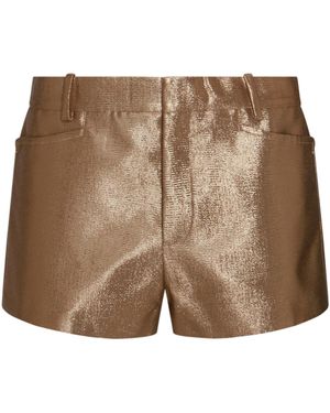 Tom Ford Tailored Mini Shorts - Natural