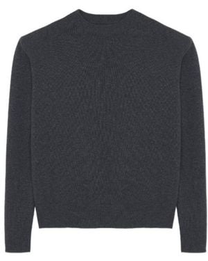 Frankie Shop Rafaela Padded Knit Sweater - Blue