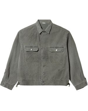 A.PRESSE Retro Us Army M-42 Field Jacket - Gray