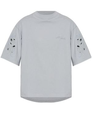AllSaints Casual Minimalist T-Shirt - Grey