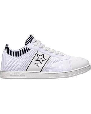 Dior Christian Star Low-Top Trainers - White