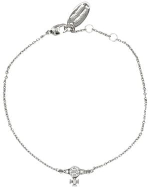 Vivienne Westwood Reina Bracelet Small - White