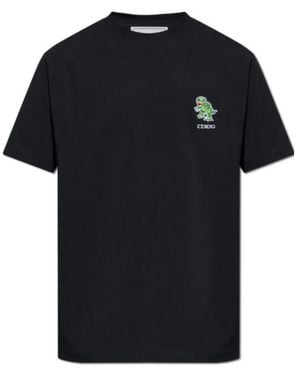 Iceberg Short Sleeve Crewneck T-Shirt - Black