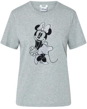 Liu Jo T-Shirt With Print - Grey