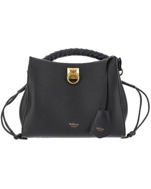 Mulberry Small Iris Top Handle Bag - Black