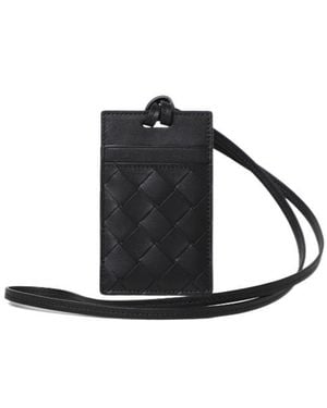 Bottega Veneta Lanyard Cardholder - White