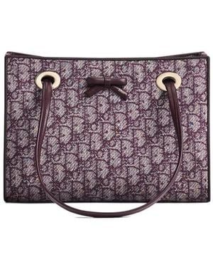Dior Small Promenade Shopping Bag - Purple