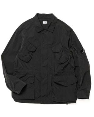 C.P. Company Long-Sleeve Casual Jacket - Black
