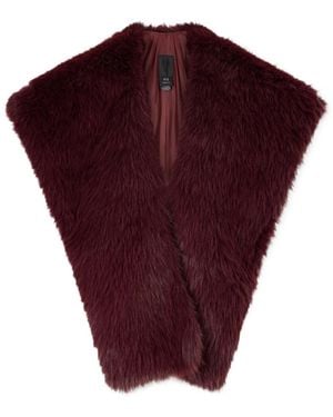 Anna Sui Oversized Plush Shawl - Purple