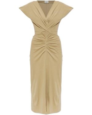 Isabel Marant Short-Sleeved Dress - Metallic