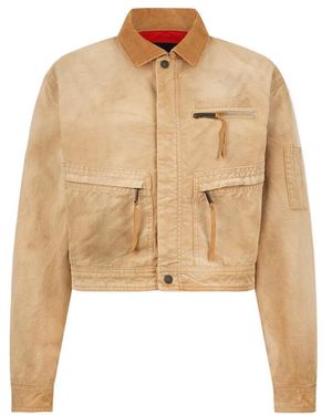 DSquared² Denim Bomber Jacket - Natural
