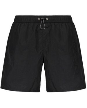 Iceberg Elasticated Swim Shorts - Black