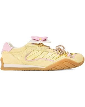 Fendi Low-Top Sports Shoes - Natural