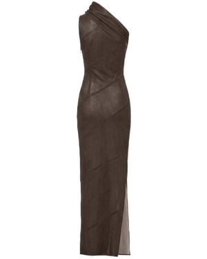 Rick Owens Sleeveless Dress - Brown