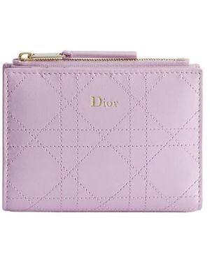Dior Trianon Dahlia Wallet - Purple