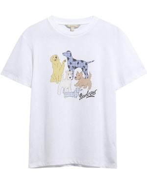 Barbour Printed T-Shirt - White