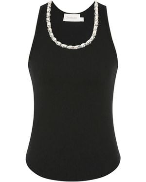 Zimmermann Illuminate Tank Top - Black