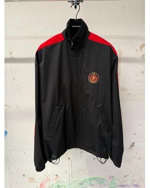 Balenciaga Zip-Up Jacket - Black