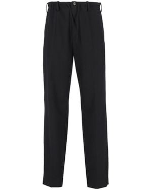 Dries Van Noten Straight-Leg Casual Pants - Black