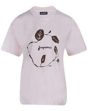 Jacquemus Short-Sleeved T-Shirt - Grey