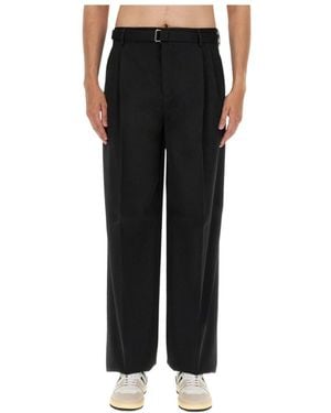 Lanvin Wide Leg Trousers - Black