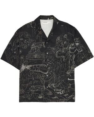 DOMREBEL Utopia Shirt - Black