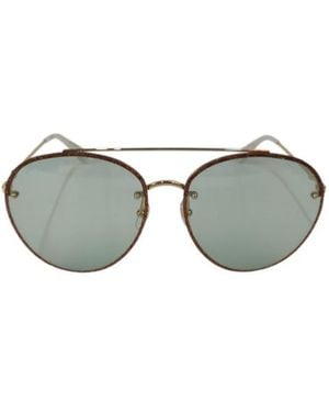 Gucci Pilot's Classic Sunglasses - Metallic
