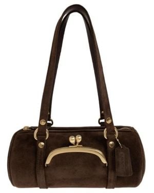 COACH Double-Handled Shoulder Bag - Brown