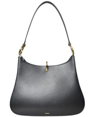Rabanne Rabanne Large Ring Shoulder Bag - Black
