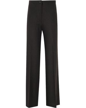 Seventy Straight-Leg Casual Pants - Black