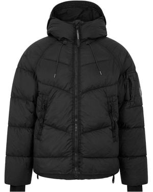 C.P. Company Minimalist Hooded Down Jacket - Black