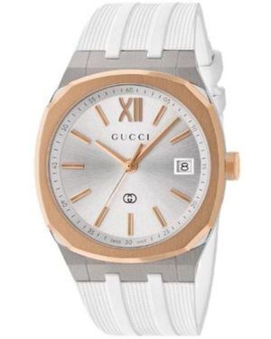 Gucci 25H Watch, 36Mm - White
