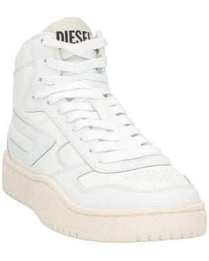 DIESEL Minimalist High-Top Sneakers - White